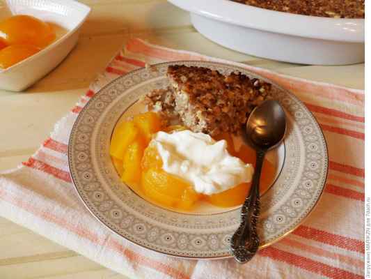  Крупеник из рассыпчатой гречки и творога