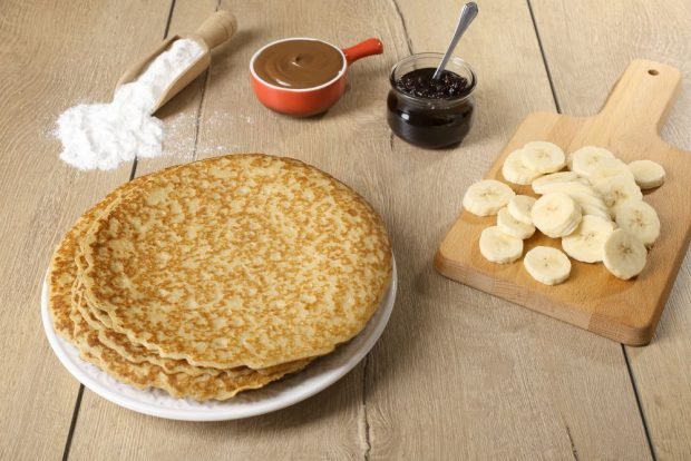 Банановые ПП блинчики