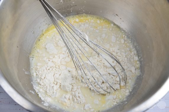 Блины с яблоками и корицей
