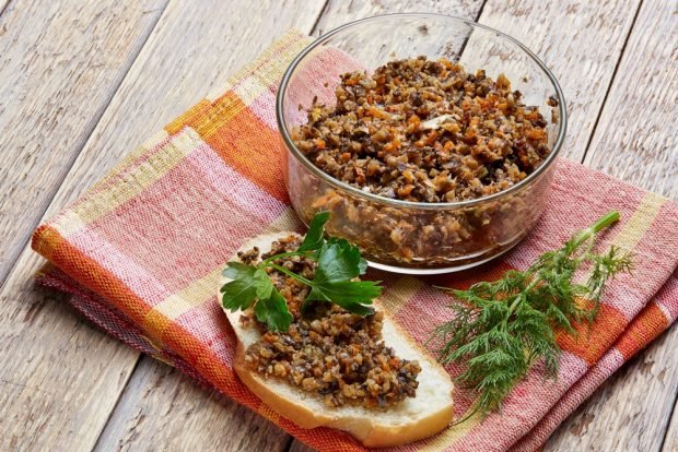 Икра из подберезовиков на зиму через мясорубку