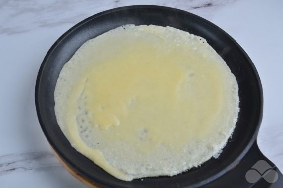 Заварные блины с творогом