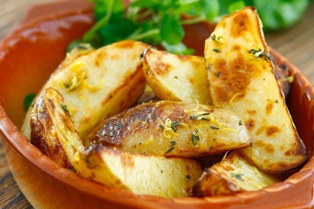 Картошка с лимоном0