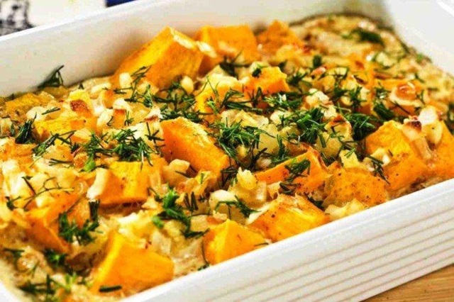 Картошка с тыквой и луком0