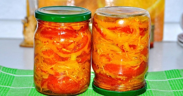 Салат «Кубанский» из капусты и овощей0