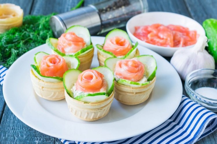 15 рецептов тарталеток с красной рыбой, которые порадуют своим вкусом1