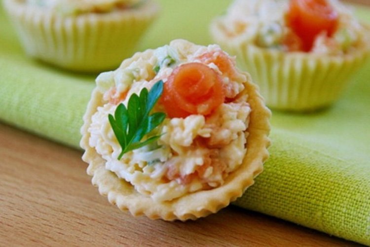15 рецептов тарталеток с красной рыбой, которые порадуют своим вкусом12